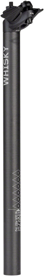 WHISKY No.7 Carbon Seatpost - 27.2 x 400mm 18mm Offset Matte Carbon Seatpost Whisky Parts Co.   