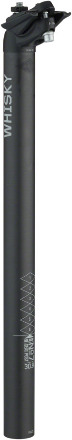 WHISKY No.7 Carbon Seatpost - 30.9 x 400mm 18mm Offset Matte Carbon Seatpost Whisky Parts Co.   