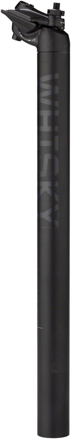 WHISKY No.7 Alloy Seatpost - 31.6 x 400mm 18mm Offset Matte Black Seatpost Whisky Parts Co.   
