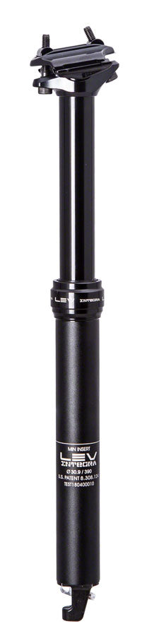 KS LEV Integra Dropper Seatpost - 27.2mm 65mm Black Dropper Posts KS   