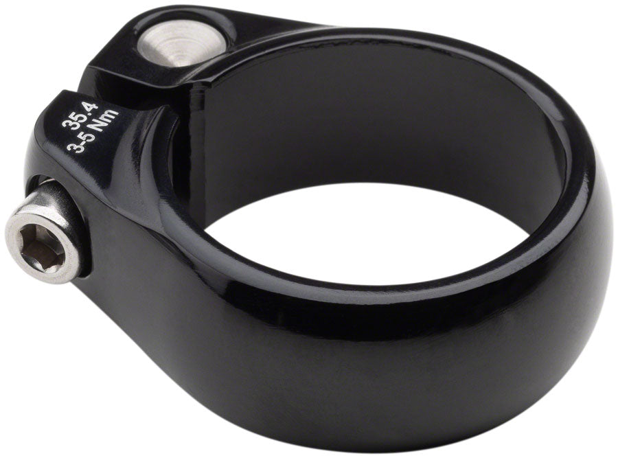 Salsa Lip-Lock Seat Collar 35.4mm Black Seatpost Parts and Accessories Salsa   