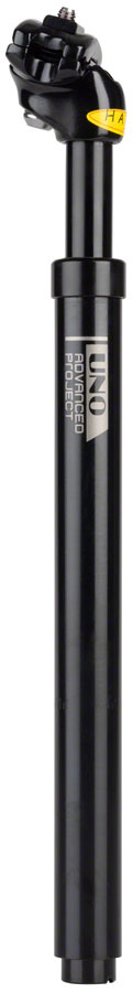 Kalloy Uno Comfort Sus Seatpost 27.2 x 350mm Black Suspension Seatpost Kalloy   