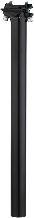 Salsa Guide Deluxe Seatpost 31.6 x 400mm 0mm Offset Black Seatpost Salsa   