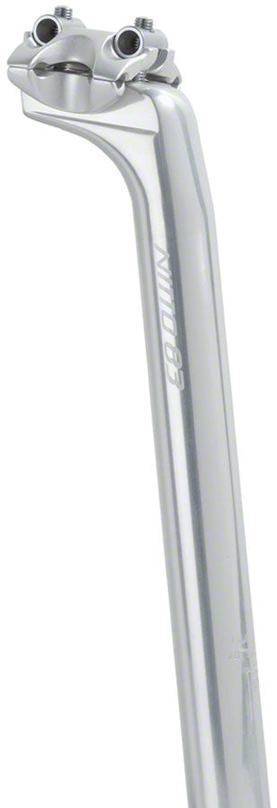 Nitto Dynamic Forged Aluminum 27.2mm x 300mm Seatpost: Silver Seatpost Nitto   