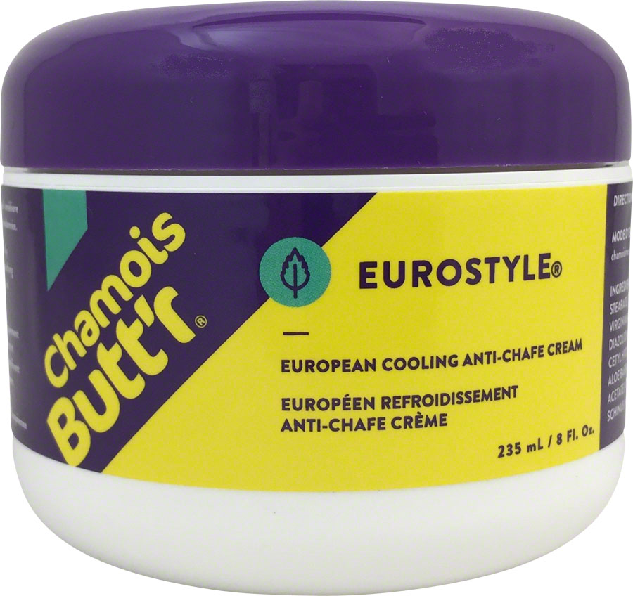 Chamois Buttr Eurostyle: 8oz Jar Each Anti Chafe Chamois Butt'r   