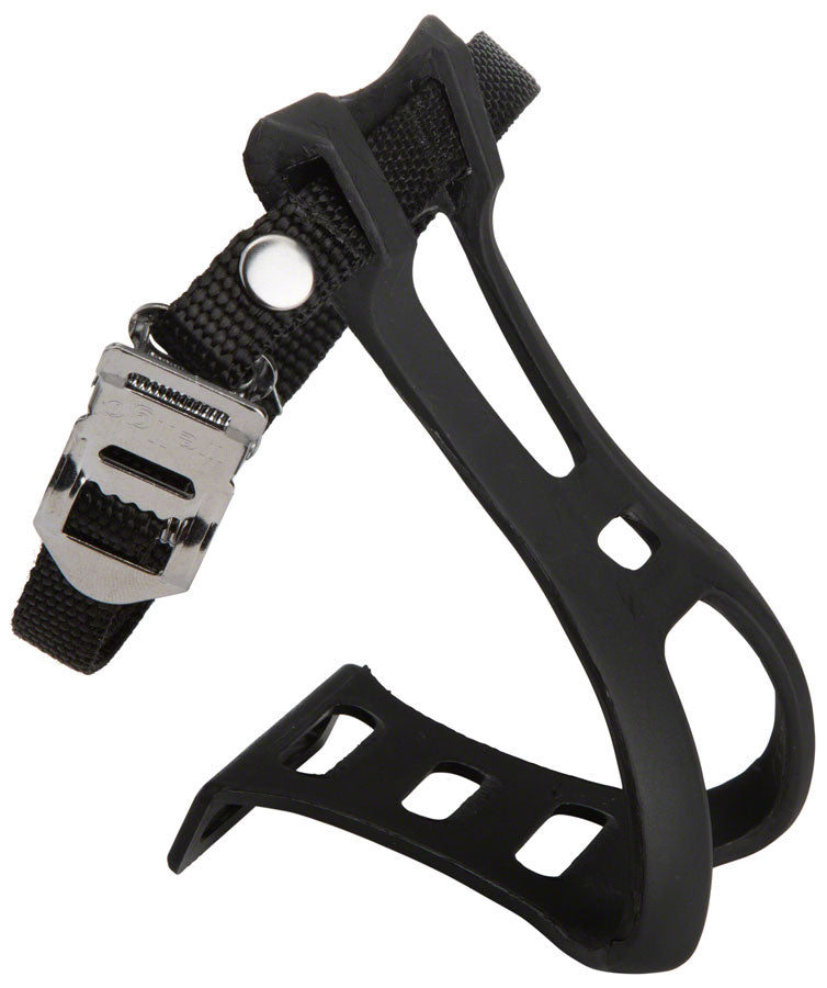 Dimension Toe Clip and Strap Set SM Black Toe Clip & Strap Dimension   