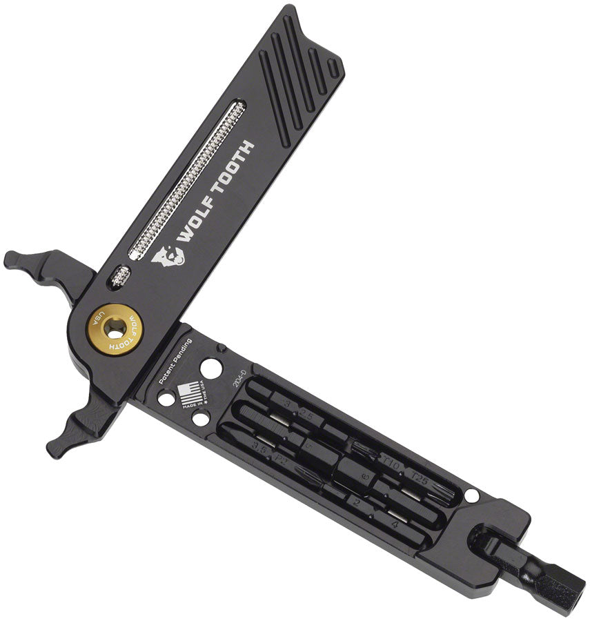 Wolf Tooth 8-Bit Pliers Gold Bolt Multi Tools Wolf Tooth   