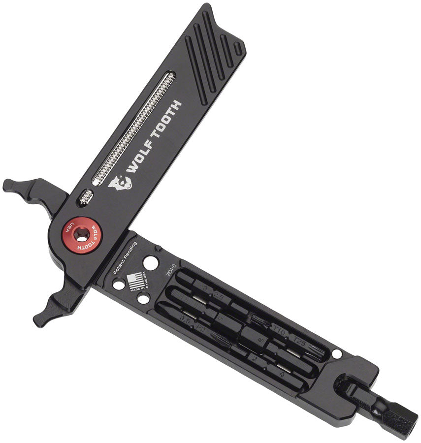 Wolf Tooth 8-Bit Pliers Red Bolt Multi Tools Wolf Tooth   