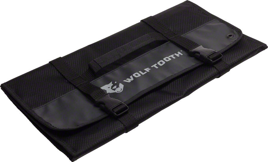 Wolf Tooth Travel Tool Wrap Black Tool Kit Wolf Tooth   