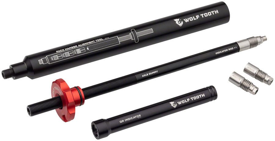 Wolf Tooth Hanger Alignment Tool for 12mm Thru Axle and 5mm Quick Release Frame Alignment Tools Wolf Tooth   