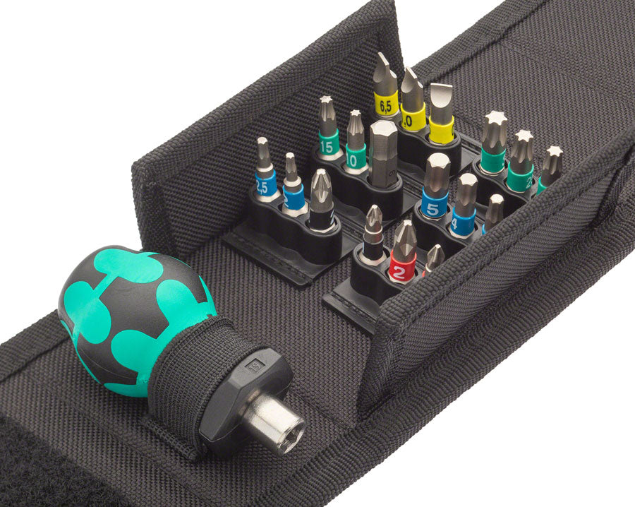 Wera Kraftform Kompakt Stubby 1 Driver and Bit Set Screwdrivers Wera   