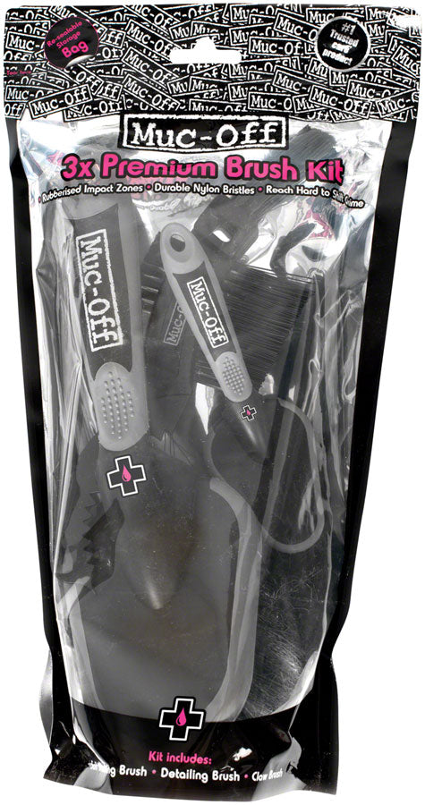 Muc-Off Three Brush Set Cleaning Tools Muc-Off   