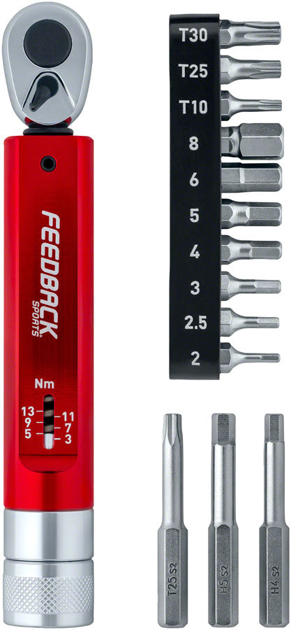 Feedback Sports Range Click Torque Wrench - 2-14 Nm Torque Wrench Feedback Sports   