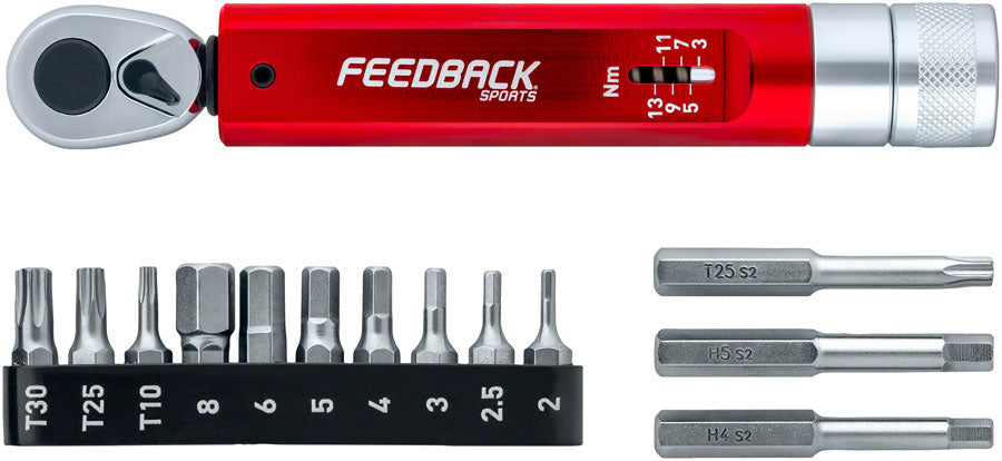 Feedback Sports Range Click Torque Wrench - 2-14 Nm Torque Wrench Feedback Sports   
