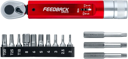 Feedback Sports Range Click Torque Wrench - 2-14 Nm Torque Wrench Feedback Sports   