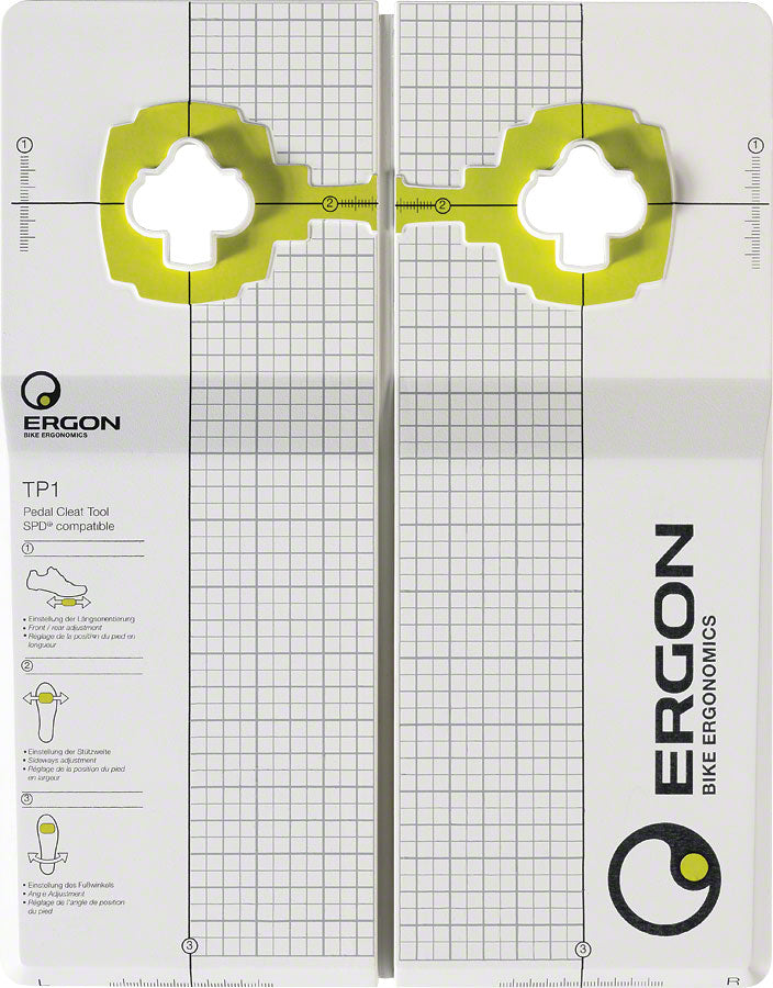 Ergon TP1 Shimano SPD Cleat Fitting Tool Measuring Tools Ergon   