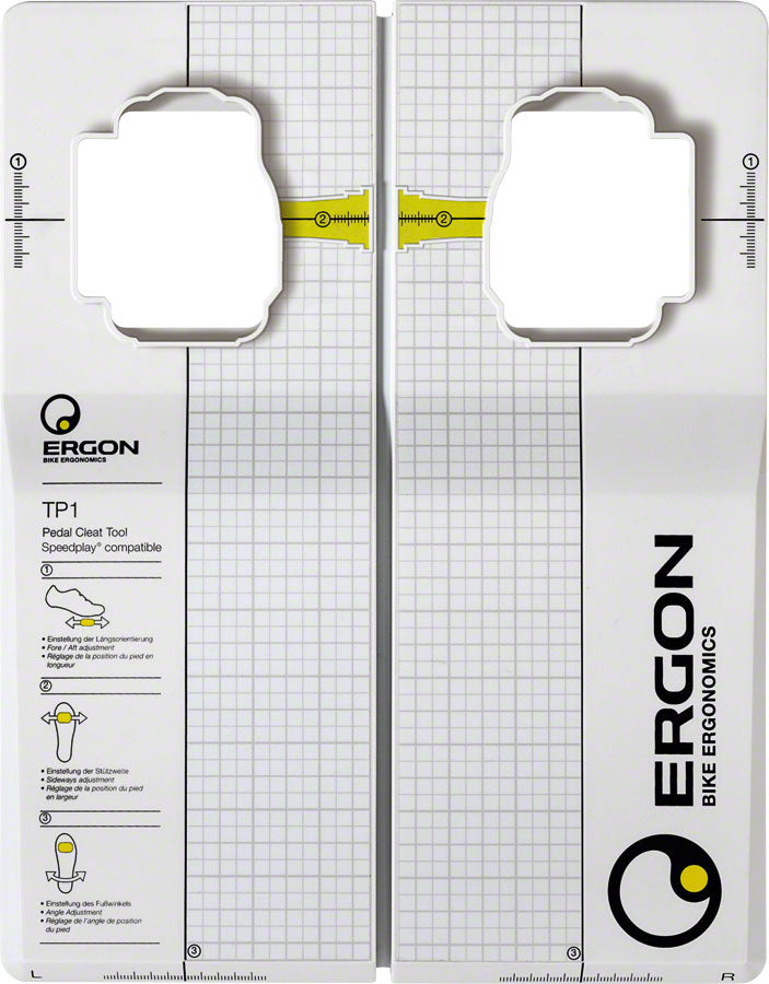 Ergon TP1 Pedal Cleat Tool for Speedplay Measuring Tools Ergon   