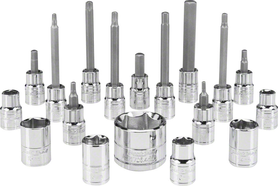 Park Tool SBS-1.2 Socket and Bit Set Ratchets and Bits Park Tool   
