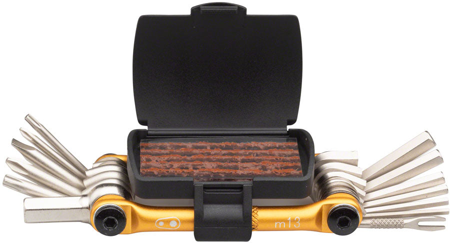 Crank Brothers Multi 13 Tool - Gold Multi Tools Crank Brothers   