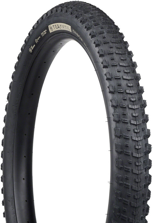 Teravail Oxbow Tire - 27.5 x 3 Tubeless Folding Black Durable Fast Compound Tires Teravail   