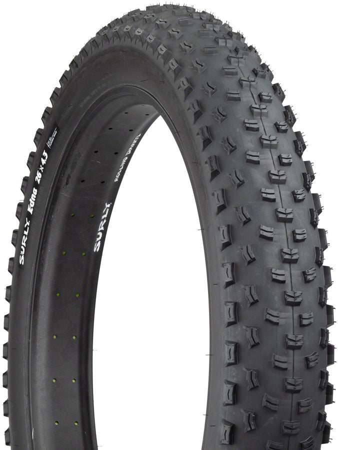 Surly Edna Tire - 26 x 4.3 Tubeless Folding Black 60tpi Tires Surly   