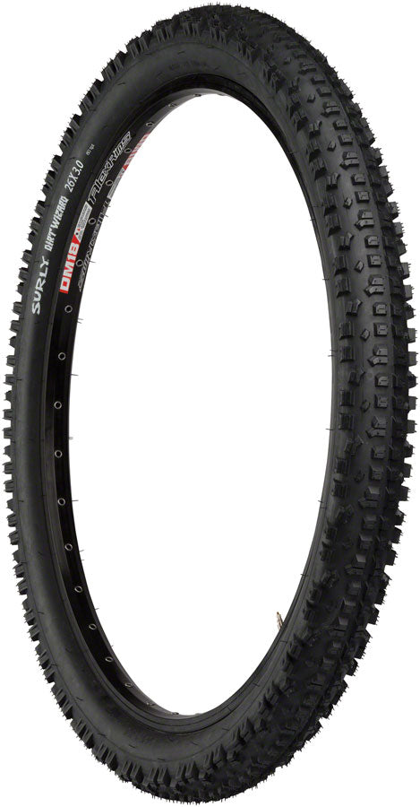 Surly Dirt Wizard Tire - 26 x 3.0 Tubeless Folding Black 60tpi Tires Surly   
