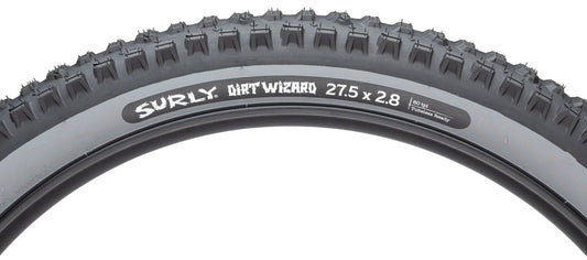 Surly Dirt Wizard Tire - 27.5 x 2.8 Tubeless Folding Black/Slate 60 tpi Tires Surly   
