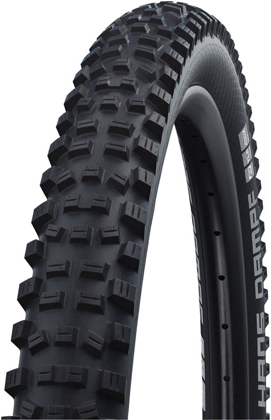 Schwalbe Hans Dampf Tire - 24 x 2.35 Tubeless Folding BLK Performance Addix TwinSkin Tires Schwalbe   