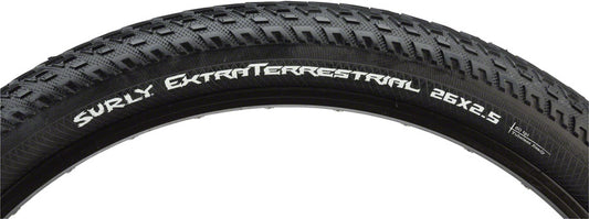 Surly ExtraTerrestrial Tire - 26 x 2.5 Tubeless Folding Black 60tpi Tires Surly   