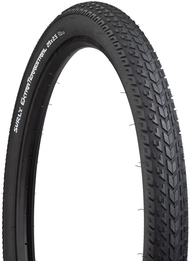 Surly ExtraTerrestrial Tire - 29 x 2.5 Tubeless Folding Black 60tpi Tires Surly   