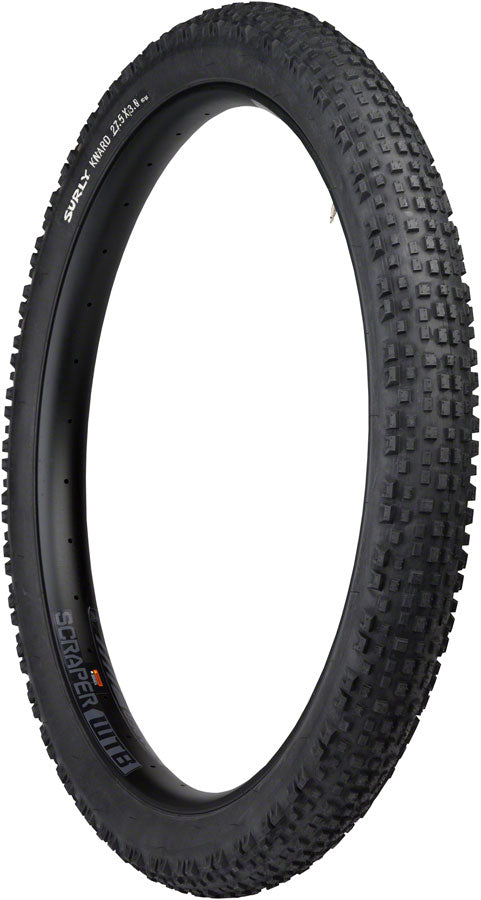 Surly Knard Tire - 27.5 x 3 Tubeless Folding Black 60tpi Tires Surly   