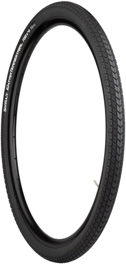 Surly ExtraTerrestrial Tire - 700 x 41 Tubeless Folding Black 60tpi Tires Surly   