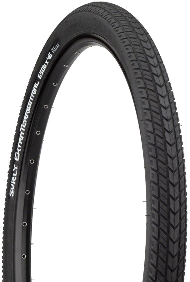 Surly ExtraTerrestrial Tire - 650b x 46 Tubeless Folding Black 60tpi Tires Surly   