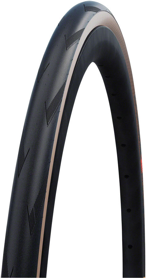 Schwalbe Pro One Tire - 700 x 25 Tubeless Folding BLK/Transparent Evolution Super Race Addix Race V-Guard Tires Schwalbe   