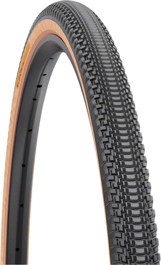 WTB Vulpine Tire - 700 x 36 TCS Tubeless Folding BLK/Tan Light/Fast Rolling Dual DNA Tires WTB   