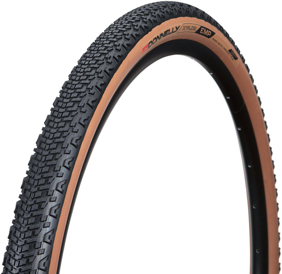 Donnelly Sports EMP Tire - 700 x 38 Tubeless Folding Black/Tan Tires Donnelly Sports   