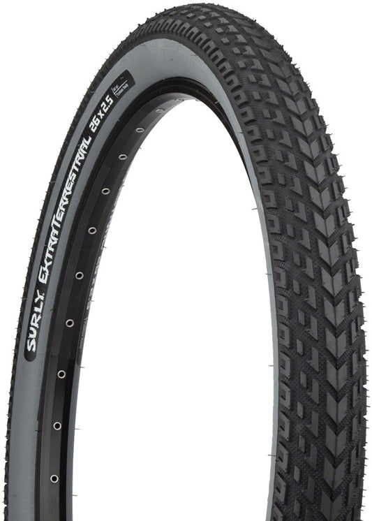 Surly ExtraTerrestrial Tire - 26 x 2.5 Tubeless Folding Black/Slate 60tpi Tires Surly   