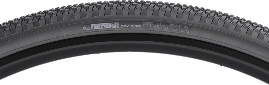 WTB Vulpine Tire - 700 x 36 TCS Tubeless Folding BLK Light/Fast Rolling Dual DNA Tires WTB   