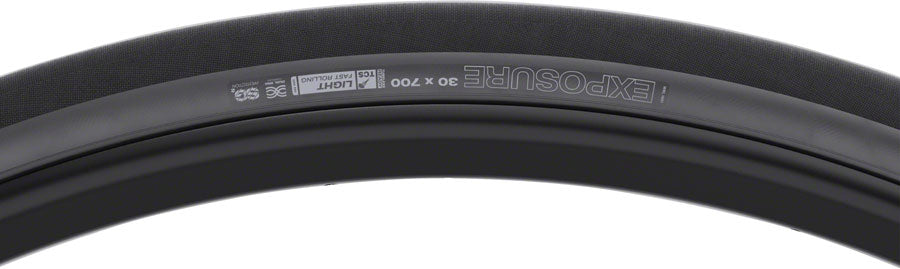 WTB Exposure Tire - 700 x 30 TCS Tubeless Folding BLK Light/Fast Rolling Dual DNA SG2 Tires WTB   