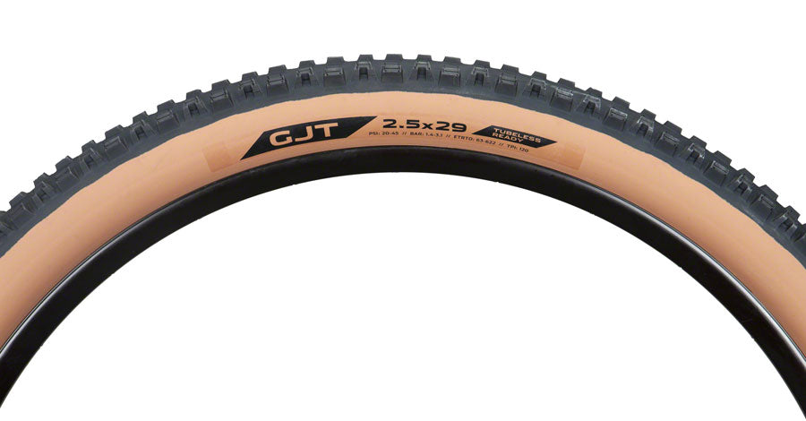 Donnelly Sports GJT Tire - 29 x 2.5 Tubeless Folding Tan Tires Donnelly Sports   