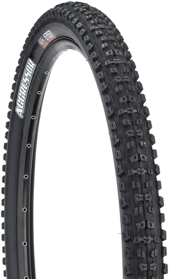 Maxxis Aggressor Tire - 27.5 x 2.3 Tubeless Folding Black Dual EXO Tires Maxxis   