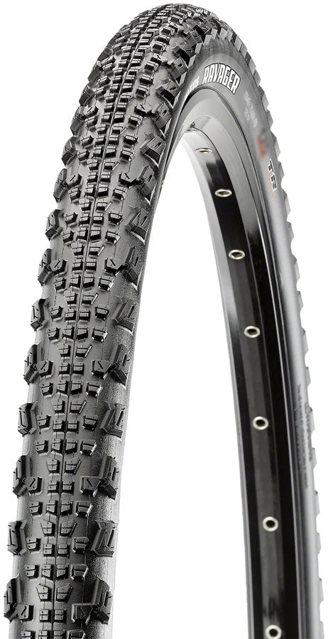Maxxis Ravager Tire - 700 x 40 Tubeless Folding Black Dual EXO Tires Maxxis   
