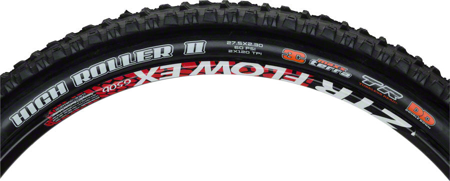 Maxxis High Roller II Tire - 27.5 x 2.3 Tubeless Folding BLK 3C Maxx Terra DD Tires Maxxis   