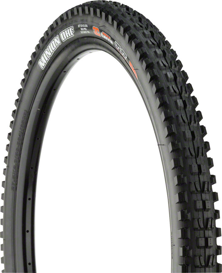 Maxxis Minion DHF Tire - 27.5 x 2.3 Tubeless Folding Black 3C Maxx Terra DD Tires Maxxis   