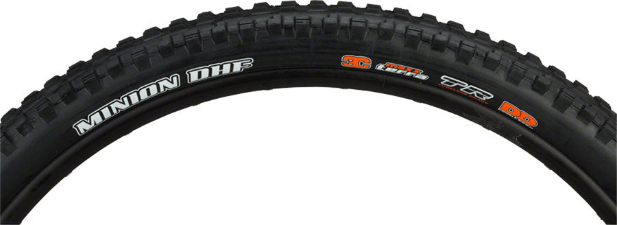 Maxxis Minion DHF Tire - 24 x 2.4 Clincher Folding Black Dual Tires Maxxis   