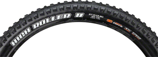 Maxxis High Roller II Tire - 27.5 x 2.8 Tubeless Folding BLK 3C Maxx Terra EXO Tires Maxxis   