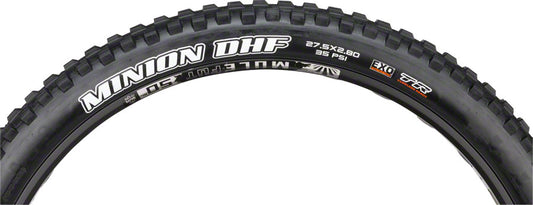 Maxxis Minion DHF Tire - 27.5 x 2.8 Tubeless Folding Black Dual EXO Tires Maxxis   