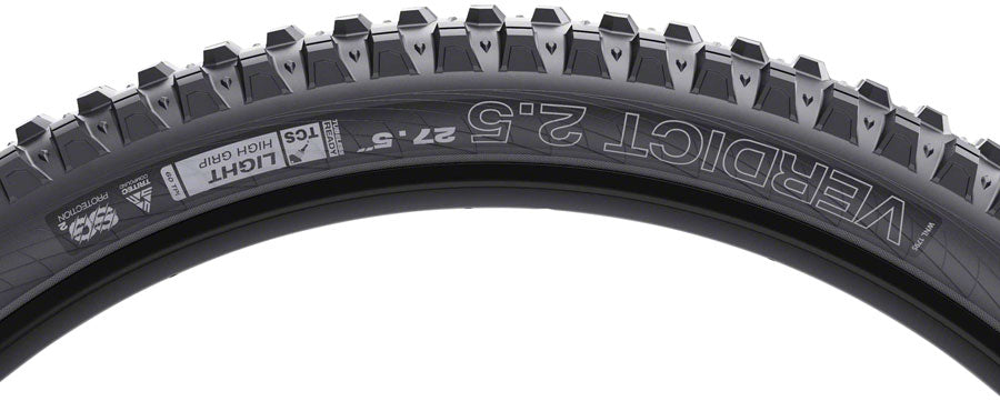 WTB Verdict Tire - 27.5 x 2.5 TCS Tubeless Folding BLK Light/High Grip TriTec SG2 Tires WTB   