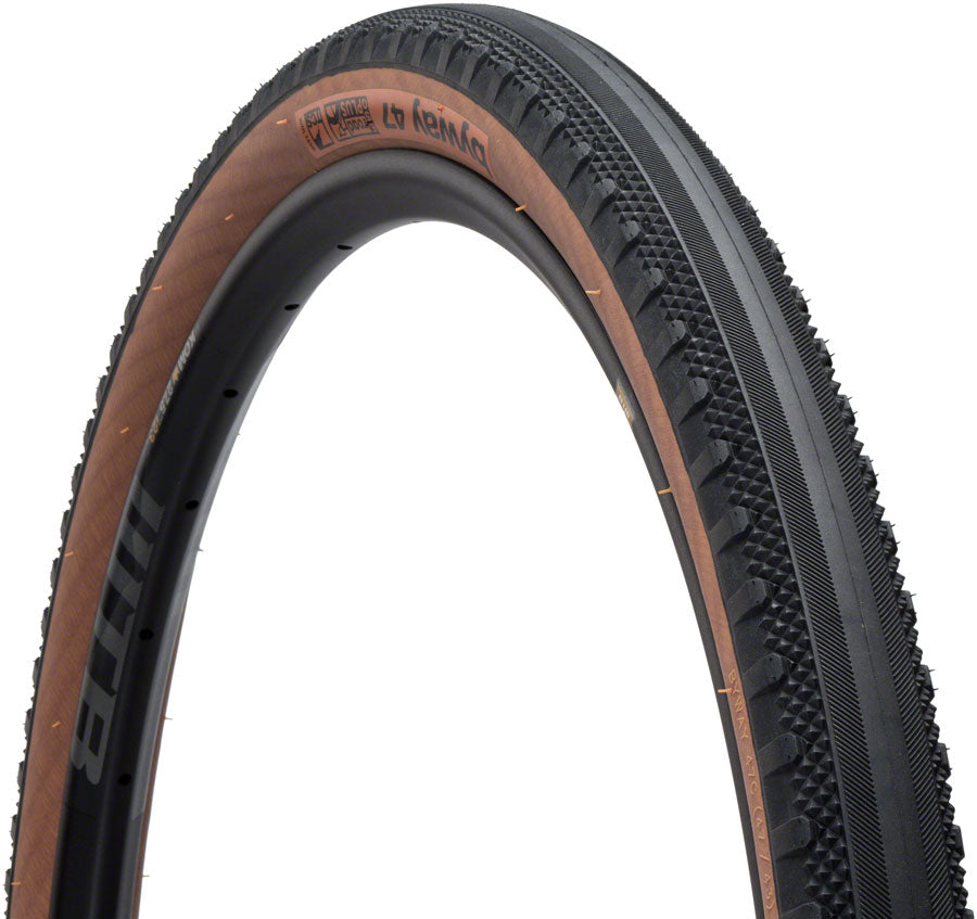 WTB Byway Tire - 650b x 47 TCS Tubeless Folding Black/Brown Tires WTB   