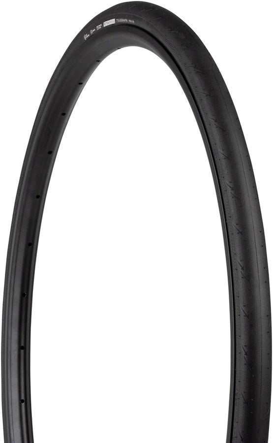 Teravail Telegraph Tire - 700 x 28 Tubeless Folding Black Durable Tires Teravail   